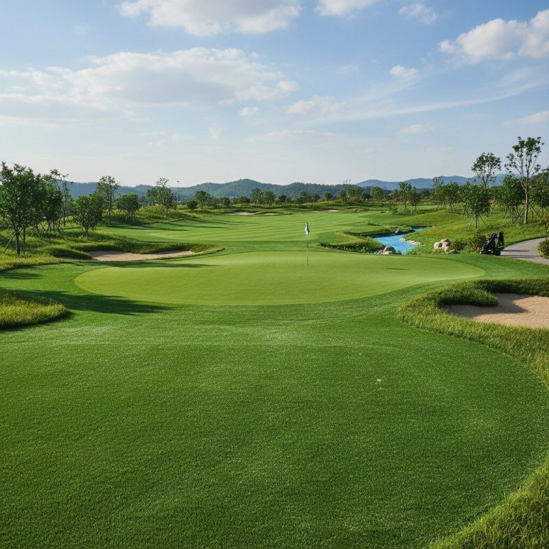 Golf Course Turf Installation